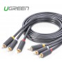 UGREEN, 3 RCA to 3 RCA Audio Cable Male to Male Aux Cable, , UG175-CB