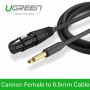 UGREEN, Cannon Cable XLR Female to 6.35mm Audio Male, , UG225-CB