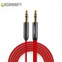 UGREEN, 3.5mm Male-Male Audio Jack Ultra Flat cable, Audio cables, UG254-CB