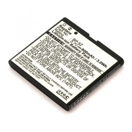 Oem, Battery for Nokia BP-5Z Li-Ion 900mAh 3.7V, , ON157