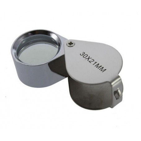 Oem, 30x-zoom Silver Mini Jewelry Loupe Magnifier Glass, , AL073