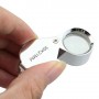 Oem, 30x-zoom Silver Mini Jewelry Loupe Magnifier Glass, , AL073