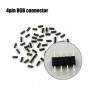 Oem, 10x 4pin M-M 10mm RGB LED Strip Connector Solderless, LED connectors, AL074