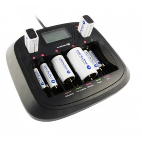 EverActive, AA AAA C D 9V Professional 8 channel charger, Battery chargers, BL218