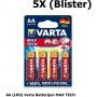 Varta - VARTA Max Tech LR6 / AA / R6 / MN 1500 1.5V Alkaline battery - Size AA - BS155-CB