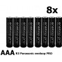 Eneloop - Panasonic eneloop PRO AAA / Micro / HR03 /R3 900mAh 1.2V chargeable battery - Size AAA - NK055-CB