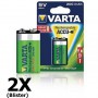 Varta - Varta 9V E-Block 200mAh Rechargeable Battery - Other formats - BS261-CB