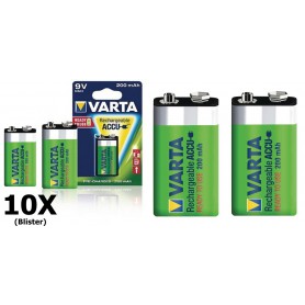 Varta - Varta 9V E-Block 200mAh Rechargeable Battery - Other formats - BS261-CB