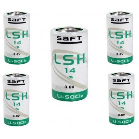 SAFT - SAFT LSH 14 C-Format lithium battery 3.6V 5800mAh - Size C D 4.5V XL - NK104