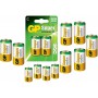 GP - GP LR14 R14 C-Cell Super Alkaline single use battery - Size C D 4.5V XL - BS100-CB