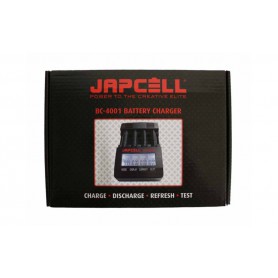 Japcell, 4 channels Japcell BC-4001 battery charger, Battery chargers, BC4001