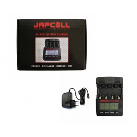 Japcell, 4 channels Japcell BC-4001 battery charger, Battery chargers, BC4001