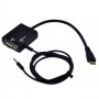 Oem, Mini HDMI to VGA + Audio Converter Cable YPC281, , YPC281