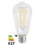 Calex - Vintage LED Lamp 240V 4W 350lm E27 ST64 Clear 2300K Dimmable - E27 LED - CA072-CB