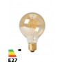 Calex, Vintage LED Lamp 240V 4W 320lm E27 GLB80 GOLD 2100K Dimmable, , CA073-CB