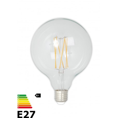 Calex, Vintage LED Lamp 240V 4W 350lm E27 GLB125 Clear 2300K Dimmable, , CA077-CB