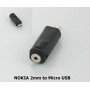 Oem - Nokia 2mm to Micro USB Charger YMN014-1 - Nokia data cables  - YMN014-1