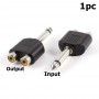 Oem, 6.35mm Mono Male to 2x RCA Female, , AL586-CB