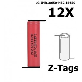 Oem - ICR18650-HE2 18650 2500mAh - 20A Rechargeable battery - Size 18650 - NK077-CB