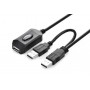 UGREEN, USB 2.0 Active Extension Cable with USB for power, , UG123-CB