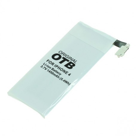 OTB, Battery for Apple iPhone 4 Li-Polymer 1450mAh, , ON188