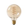 Calex, E27 LED Flex Filament Globe Lamp 240V 4W 200lm G125, Gold 2100K Dimmable, , CA0252-CB