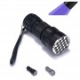 Oem, Mini 21 LED UV Flashlight Violet Purple AAA LED Light, , LFT82-CB