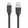 Vention, USB 3.0 to USB Type-C Data Cable - Black, USB 3.0 cables, V022-CB