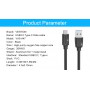 Vention, USB 3.0 to USB Type-C Data Cable - Black, USB 3.0 cables, V022-CB