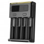 NITECORE, Nitecore Intellicharge New i4 for Li-ion, NiMH, Ni-Cd, Battery chargers, BS003