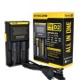 NITECORE, Nitecore Digicharger D2 for Li-ion, NiMH, Ni-Cd, Battery chargers, BS004