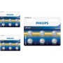 PHILIPS - 6-Pack Philips CR2032 lithium button cell battery - Button cells - BS013-CB