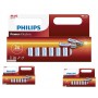 PHILIPS - 12-Pack - AA R3 Philips Power Alkaline - Size AA - BS033-CB