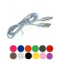 OTB, 2-in-1 data cable iPhone / Micro-USB - Nylon sheath 1M, , ON5064-CB