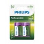 PHILIPS - Philips MultiLife 1.2V C/HR14 3000mah NiMh rechargeable battery - Size C D and XL - BS052-CB