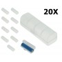 OTB - PVC Transport Box for 18650 Batteries - Transparent - Battery accessories - ON5115-CB