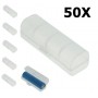 OTB - PVC Transport Box for 18650 Batteries - Transparent - Battery accessories - ON5115-CB