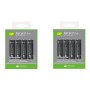 GP - GP R6/AA ReCyko+ PRO 2000mAh 1.2V NiMH Rechargeable Batteries - Size AA - BS122-CB