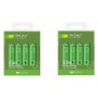 GP - GP ReCyco+ AA / Mignon / HR6 / LR6 1300mAh Rechargeable Battery - 1300 Series - Size AA - BS125-CB