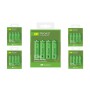 GP - GP ReCyco+ AA / Mignon / HR6 / LR6 1300mAh Rechargeable Battery - 1300 Series - Size AA - BS125-CB