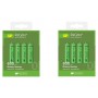 GP - GP R03/AAA GP ReCyko+ 650 Series 650mAh Rechargeable - Size AAA - BS127-CB