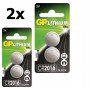 GP - Battery GP CR2016 6016 90mAh 3V - Button cells - BS251-CB