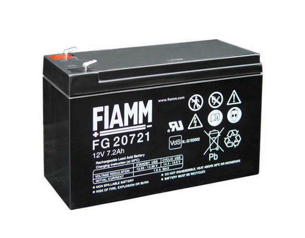 Fiamm FG20722 lead acid battery 12Volt - OnlineShop