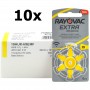 Rayovac - Rayovac Extra Advanced 10MF Hg 0% Hearing Aid Battery 1.45V - Hearing batteries - BS264-CB