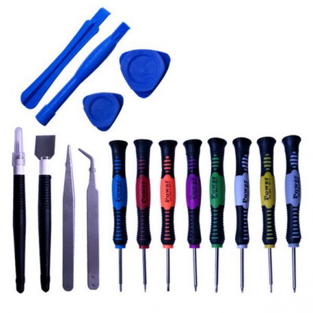 OTB, Tool set 16x for Smartphones Tablets MacBooks, Screwdrivers, AL1041