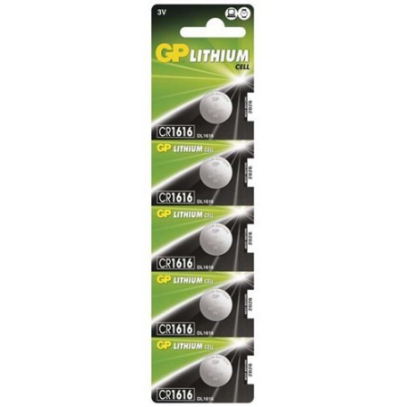 GP, GP CR1616 lithium button cell battery, Button cells, BS293-CB