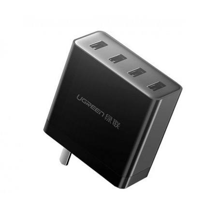 UGREEN - 4 port EU Plug quick charger DC 5V / 6.8A 34W Max - Ac charger - UG409-CB