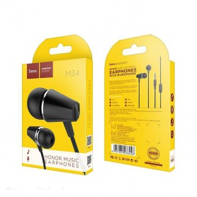 HOCO - HOCO Honor music M34 universal Earphone compatible with microfon - Headsets and accessories - H61122-CB