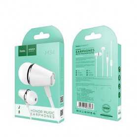 HOCO - HOCO Honor music M34 universal Earphone compatible with microfon - Headsets and accessories - H61122-CB