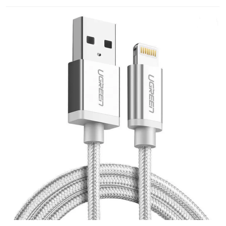 UGREEN, Ugreen US199 MFi Nylon Lightning Charging Data Cable, , UG416-CB